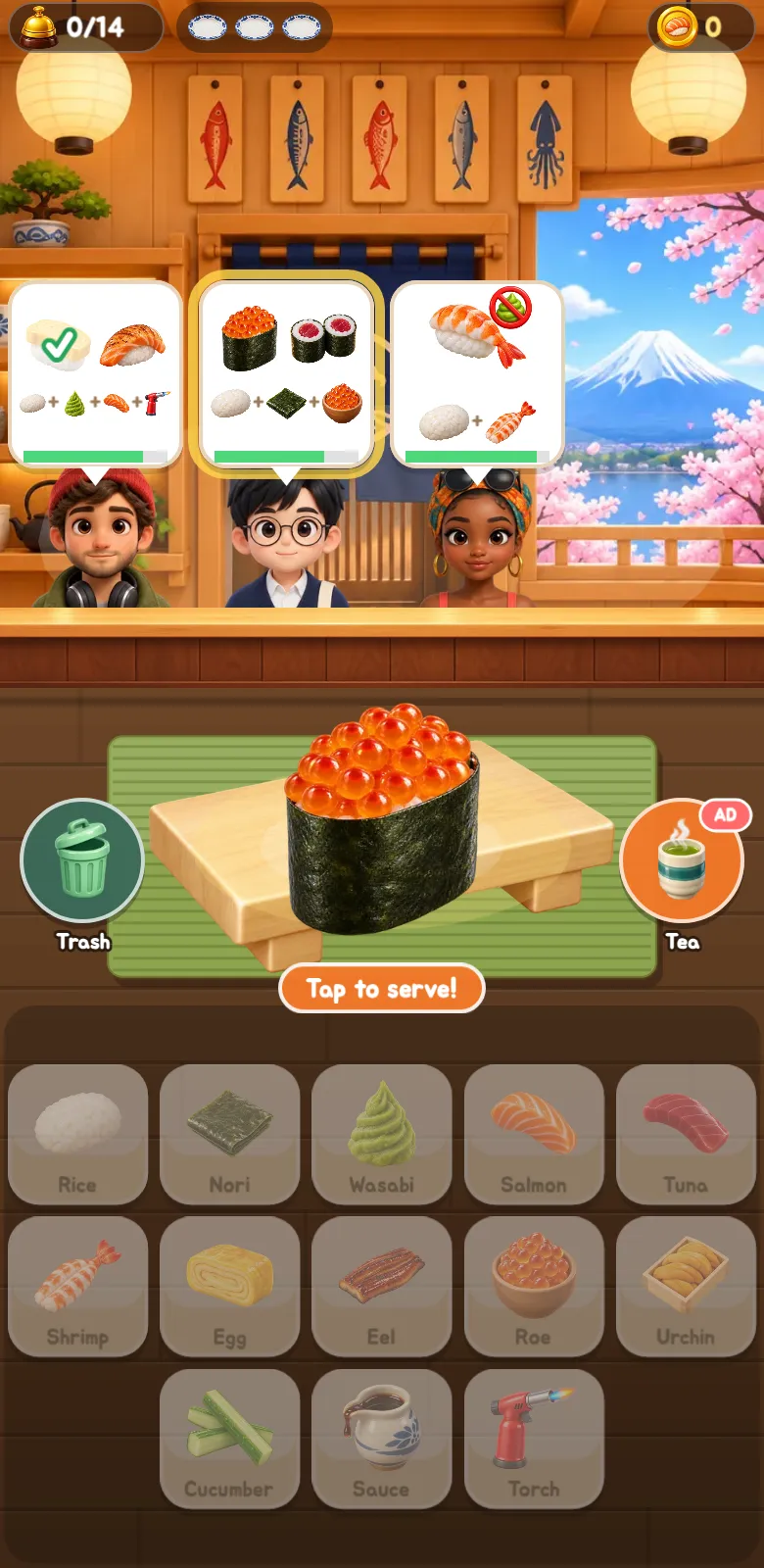 Sushi Rush screenshot 2